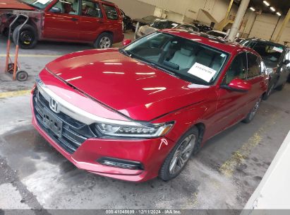 2018 HONDA ACCORD EX Red  Gasoline 1HGCV1F43JA189867 photo #3