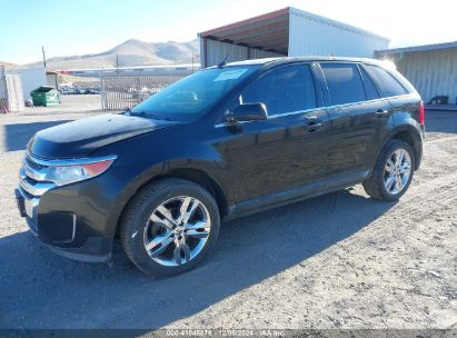 2013 FORD EDGE LIMITED Black  Gasoline 2FMDK3KC8DBC61669 photo #3