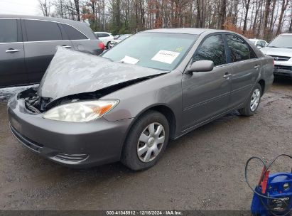 2003 TOYOTA CAMRY LE Gray  Gasoline 4T1BE30K13U716122 photo #3