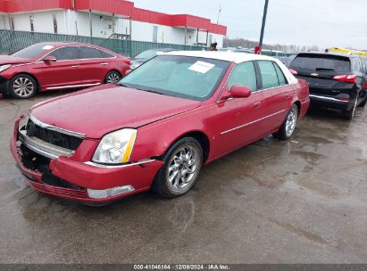 2008 CADILLAC DTS 1SA Red  Gasoline 1G6KD57YX8U171058 photo #3