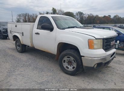 2011 GMC SIERRA 2500HD WORK TRUCK White  Flexible Fuel 1GD01ZCG9BF118179 photo #1