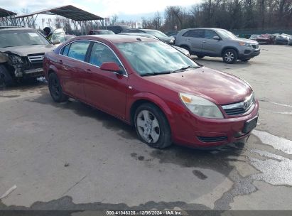 2009 SATURN AURA XE Red  Gasoline 1G8ZS57B29F205894 photo #1