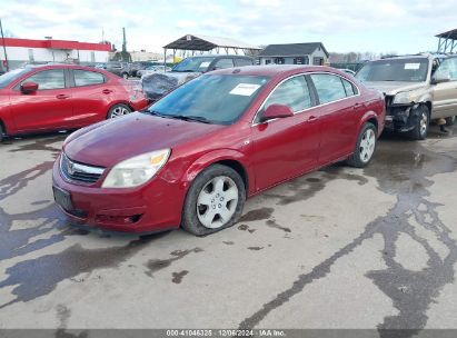 2009 SATURN AURA XE Red  Gasoline 1G8ZS57B29F205894 photo #3