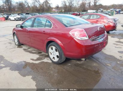 2009 SATURN AURA XE Red  Gasoline 1G8ZS57B29F205894 photo #4