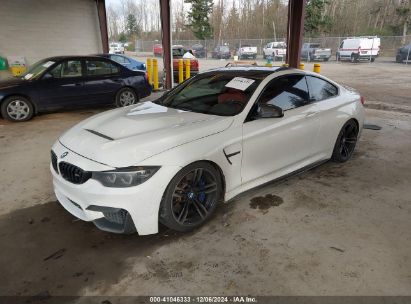 2016 BMW M4 White  Gasoline WBS3R9C55GK335681 photo #3