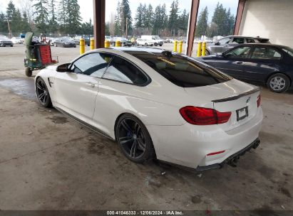 2016 BMW M4 White  Gasoline WBS3R9C55GK335681 photo #4