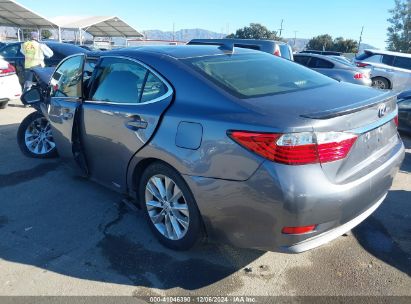 2015 LEXUS ES 300H Gray  Hybrid JTHBW1GG6F2093408 photo #4