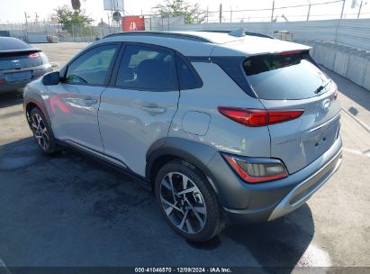 2023 HYUNDAI KONA LIMITED Silver  Gasoline KM8K53A38PU049045 photo #4