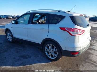 2014 FORD ESCAPE TITANIUM White  Gasoline 1FMCU9J9XEUE49992 photo #4