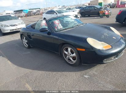 2000 PORSCHE BOXSTER Black  Gasoline WP0CA2980YU624450 photo #1