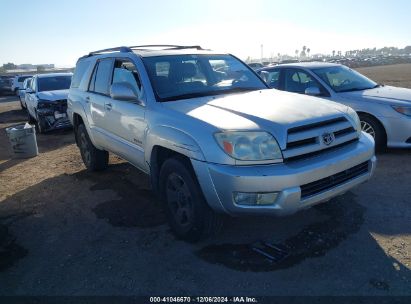 2005 TOYOTA 4RUNNER LIMITED V6 Silver  Gasoline JTEZU17R958023240 photo #1