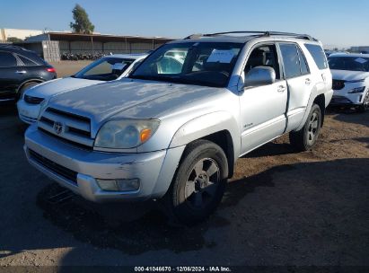 2005 TOYOTA 4RUNNER LIMITED V6 Silver  Gasoline JTEZU17R958023240 photo #3