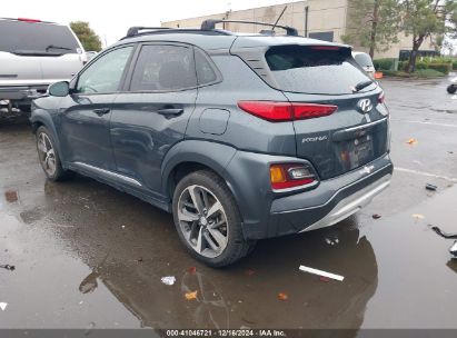 2018 HYUNDAI KONA LIMITED Gray  Gasoline KM8K3CA57JU128236 photo #4