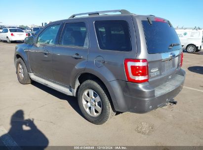 2011 FORD ESCAPE LIMITED Gray  Flexible Fuel 1FMCU0EG9BKB32491 photo #4