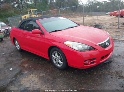 2008 TOYOTA CAMRY SOLARA SPORT Red  Gasoline 4T1FA38P08U146490 photo #1