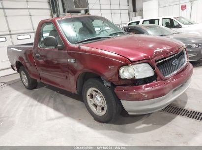 2004 FORD F-150 HERITAGE XL/XLT Maroon  Gasoline 2FTRF17254CA06152 photo #1