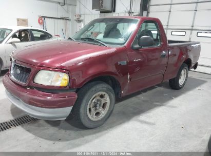 2004 FORD F-150 HERITAGE XL/XLT Maroon  Gasoline 2FTRF17254CA06152 photo #3