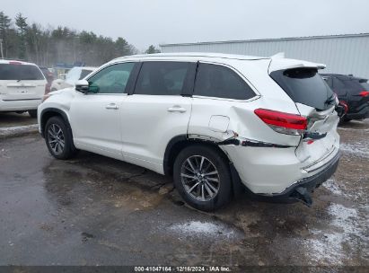 2018 TOYOTA HIGHLANDER XLE White  Gasoline 5TDJZRFH8JS890662 photo #4