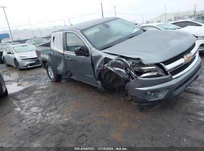 2019 CHEVROLET COLORADO WT Gray  Gasoline 1GCGSBEN4K1177530 photo #1