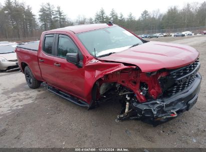 2019 CHEVROLET SILVERADO 1500 CUSTOM TRAIL BOSS Red  Gasoline 1GCRYCEF1KZ338732 photo #1