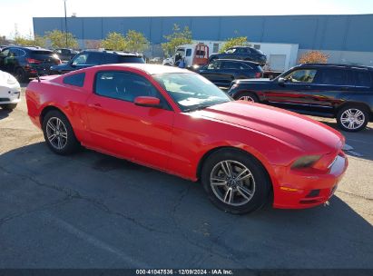 2013 FORD MUSTANG V6 PREMIUM Red  Gasoline 1ZVBP8AMXD5233832 photo #1