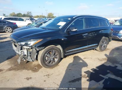 2019 INFINITI QX60 LUXE Black  Gasoline 5N1DL0MN3KC504005 photo #3