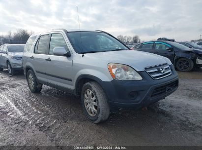 2006 HONDA CR-V EX Silver  Gasoline SHSRD78836U441199 photo #1