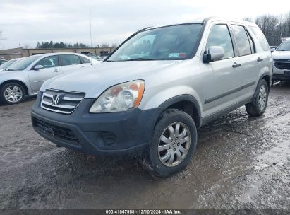 2006 HONDA CR-V EX Silver  Gasoline SHSRD78836U441199 photo #3