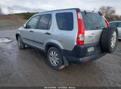 2006 HONDA CR-V EX Silver  Gasoline SHSRD78836U441199 photo #4