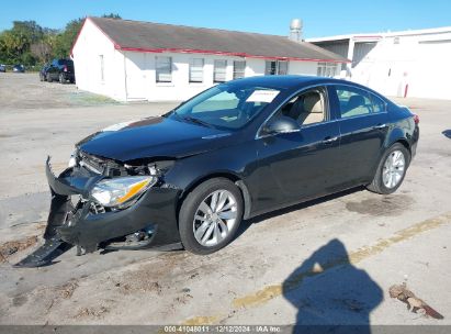 2014 BUICK REGAL TURBO/E-ASSIST PREMIUM I Gray  Gasoline 2G4GN5EX5E9313489 photo #3