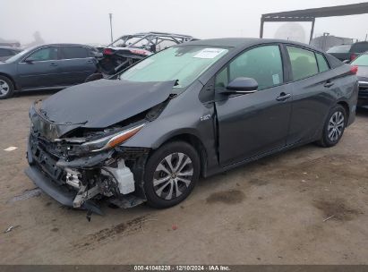 2021 TOYOTA PRIUS PRIME XLE Gray  Hybrid JTDKAMFP5M3178203 photo #3