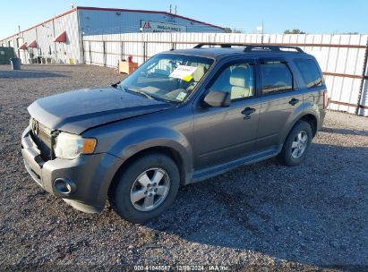 2012 FORD ESCAPE XLT Gray  Flexible Fuel 1FMCU0DG6CKC13483 photo #3