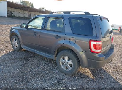 2012 FORD ESCAPE XLT Gray  Flexible Fuel 1FMCU0DG6CKC13483 photo #4