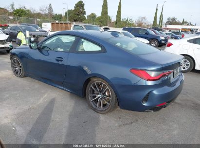 2023 BMW 430I Light Blue  Gasoline WBA53AP09PCM40748 photo #4