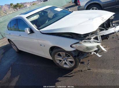 2011 BMW 528I White  Gasoline WBAFR1C51BC740037 photo #1