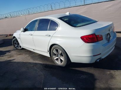 2011 BMW 528I White  Gasoline WBAFR1C51BC740037 photo #4