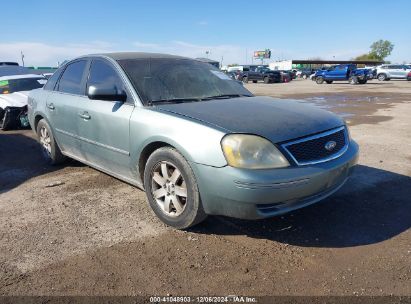 2006 FORD FIVE HUNDRED SEL Green  Gasoline 1FAHP24156G149054 photo #1