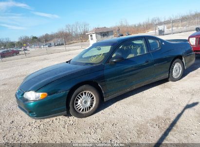 2000 CHEVROLET MONTE CARLO LS Green  Gasoline 2G1WW12EXY9307404 photo #3