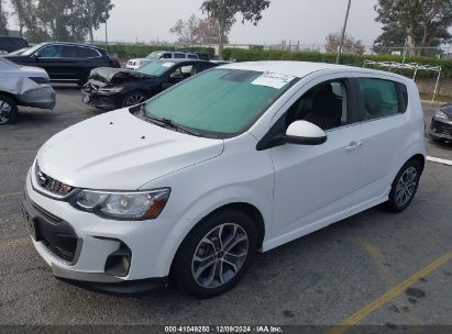 2019 CHEVROLET SONIC LT AUTO White  Gasoline 1G1JD6SB9K4132768 photo #3