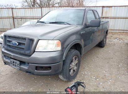 2004 FORD F-150 FX4/LARIAT/XL/XLT Gray  Gasoline 1FTPX14574NB18335 photo #3