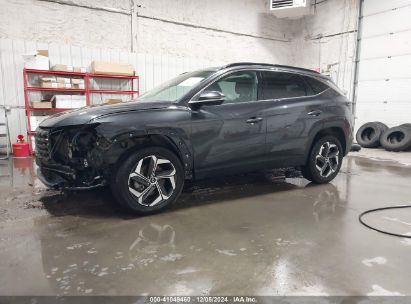 2022 HYUNDAI TUCSON LIMITED Gray  Gasoline 5NMJECAE7NH025714 photo #3