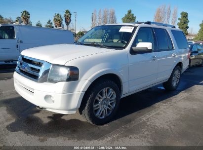 2014 FORD EXPEDITION LIMITED White  Flexible Fuel 1FMJU2A52EEF13223 photo #3