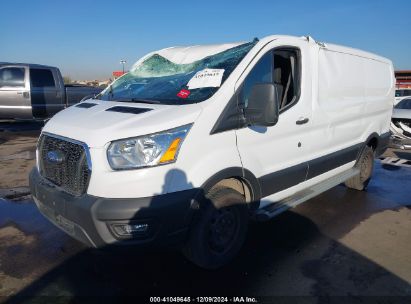 2021 FORD TRANSIT-250 CARGO VAN White  gas 1FTBR1Y85MKA45038 photo #3