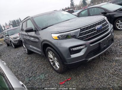 2023 FORD EXPLORER XLT Gray  Gasoline 1FMSK8DH2PGC27947 photo #1