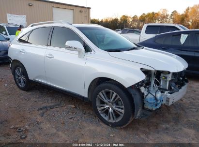 2015 LEXUS RX 350 White  Gasoline 2T2ZK1BA0FC201503 photo #1