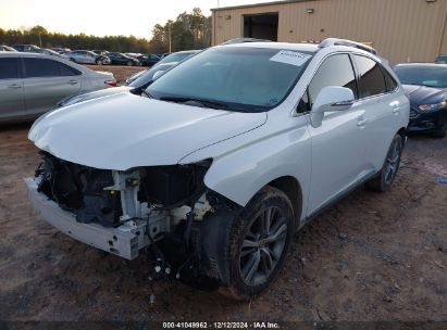 2015 LEXUS RX 350 White  Gasoline 2T2ZK1BA0FC201503 photo #3