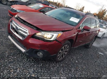 2016 SUBARU OUTBACK 2.5I LIMITED Red  Gasoline 4S4BSAJC6G3297264 photo #3