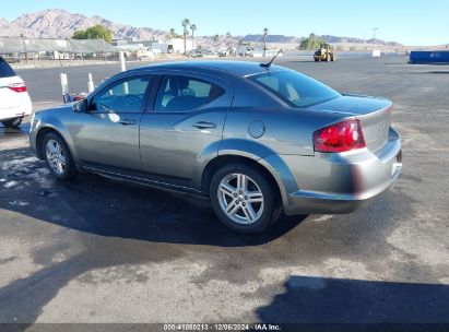 2012 DODGE AVENGER SXT Gray  Gasoline 1C3CDZCB9CN219781 photo #4