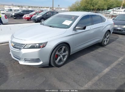 2014 CHEVROLET IMPALA 1LS Silver  Gasoline 1G11Y5SL1EU109108 photo #3