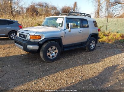 2007 TOYOTA FJ CRUISER Silver  Gasoline JTEBU11F470003043 photo #3